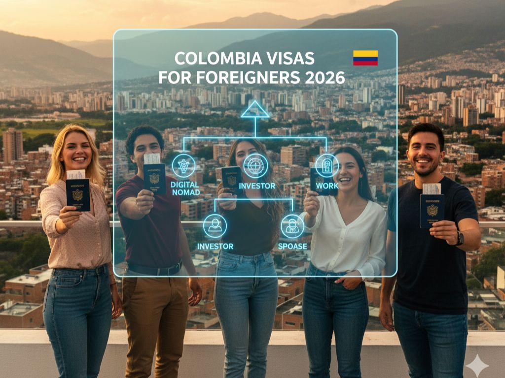Colombian Visas for Foreigners 2026: Complete and Updated Guide